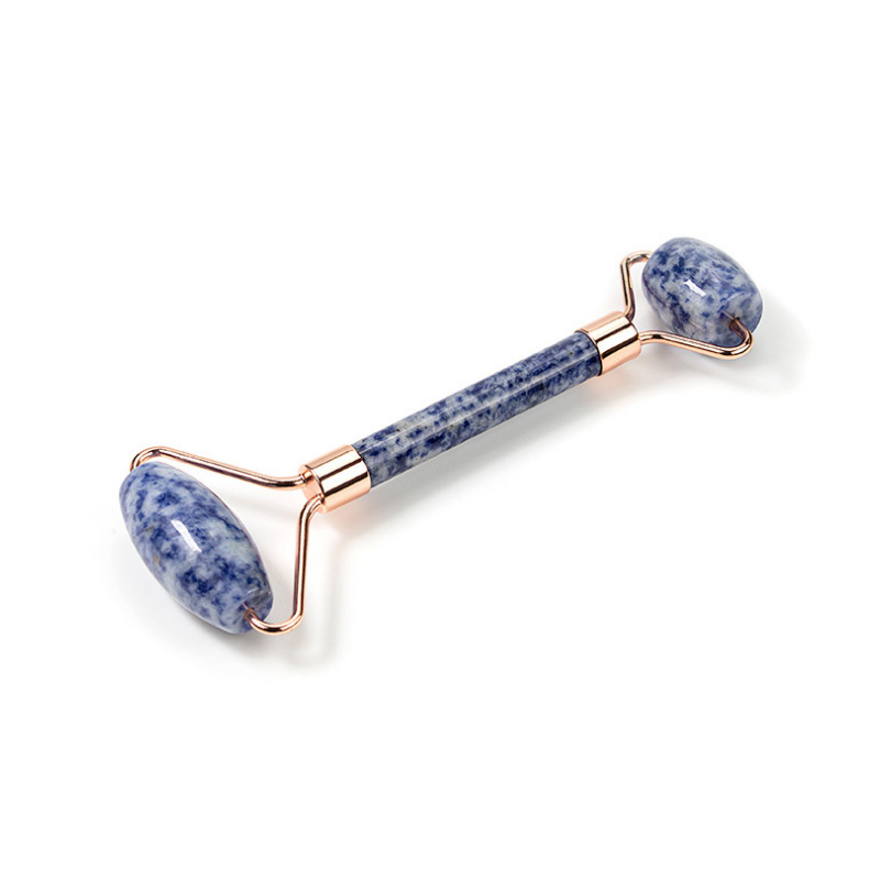 Blue Jade Roller - Gifts for Women Gift Box - Jade Roller for Face, Facial Roller Massager