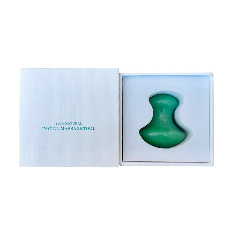 Mushroom-Shaped Jade Stone Guasha for Face Body Massage SPA Acupuncture Therapy Trigger Point Treatment